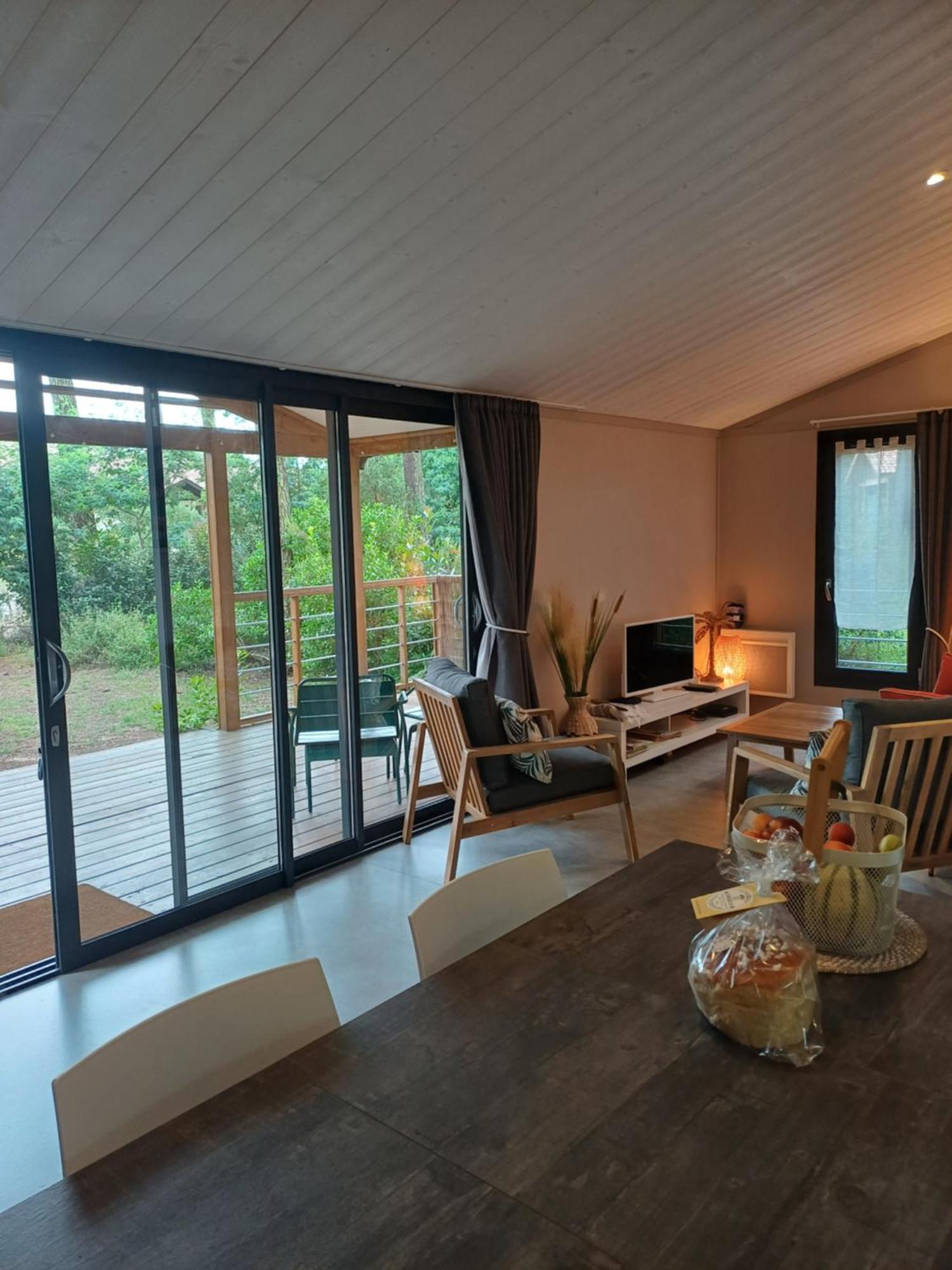 Chalet La Lande Ondres Exterior foto